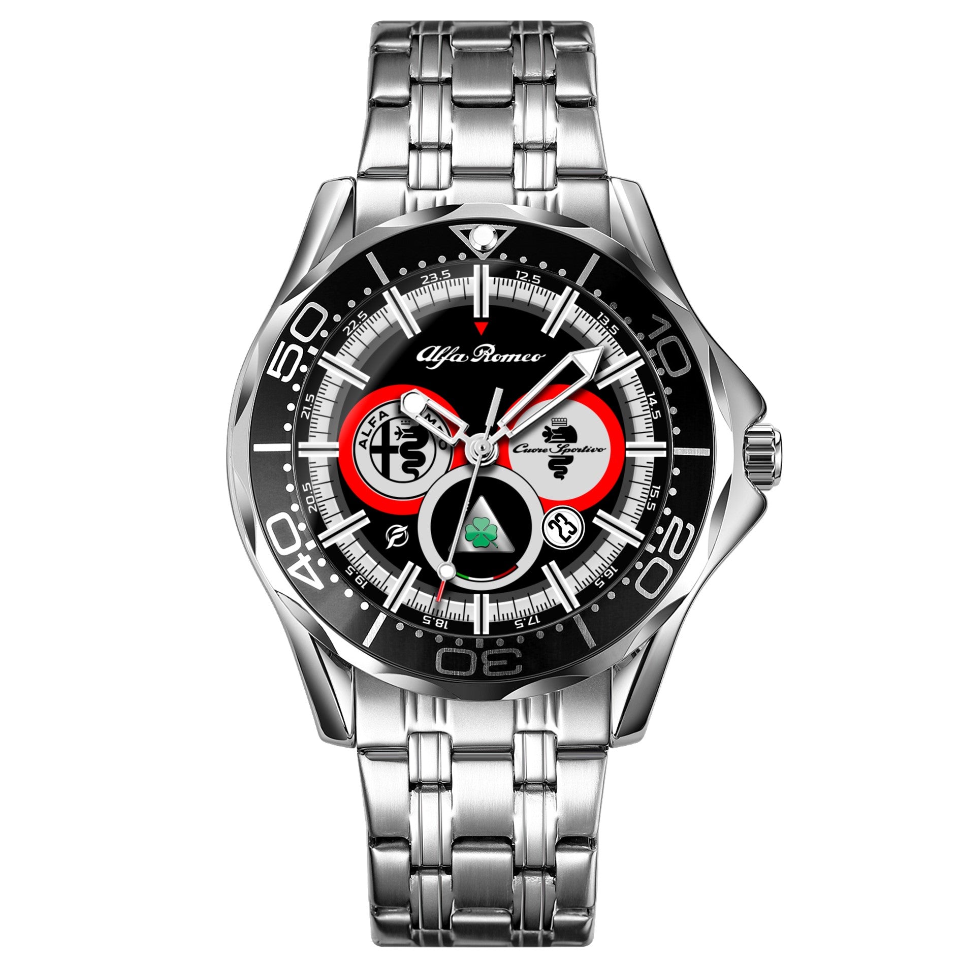 Cronografo Alfa Romeo Orologio Chronograph Orologio Alfa Romeo