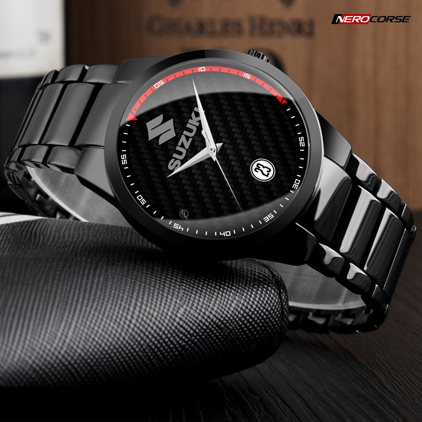 Orologio da polso Carbon Look