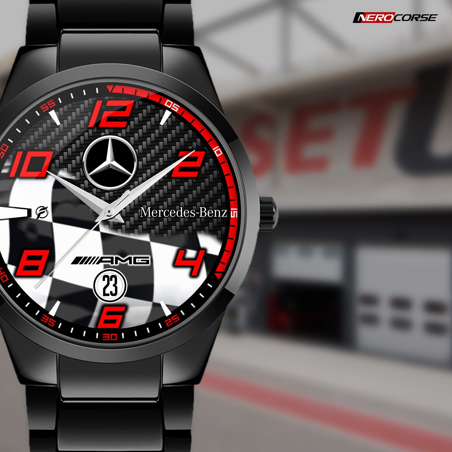 Orologio da polso Checkered