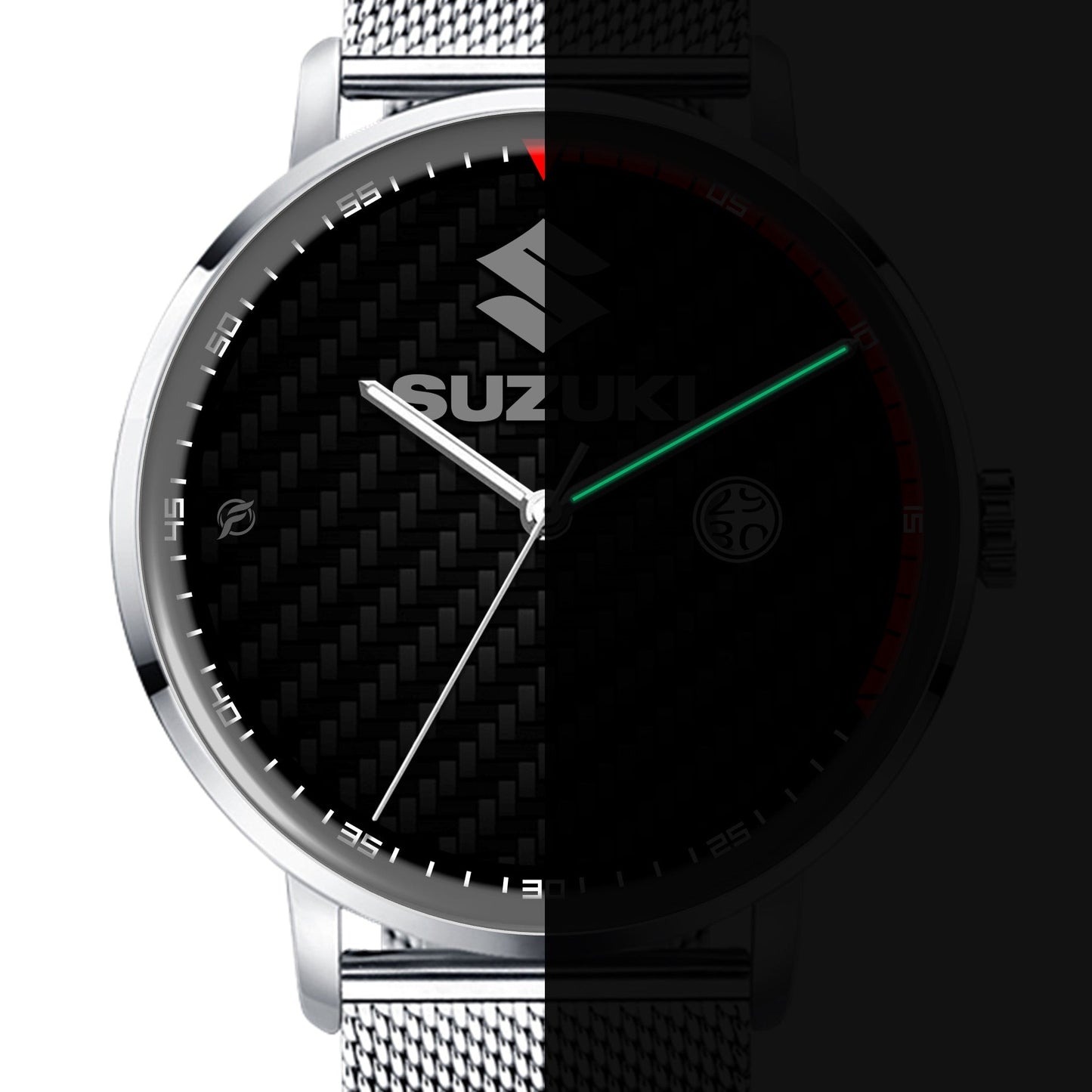 Orologio da polso Carbon Look