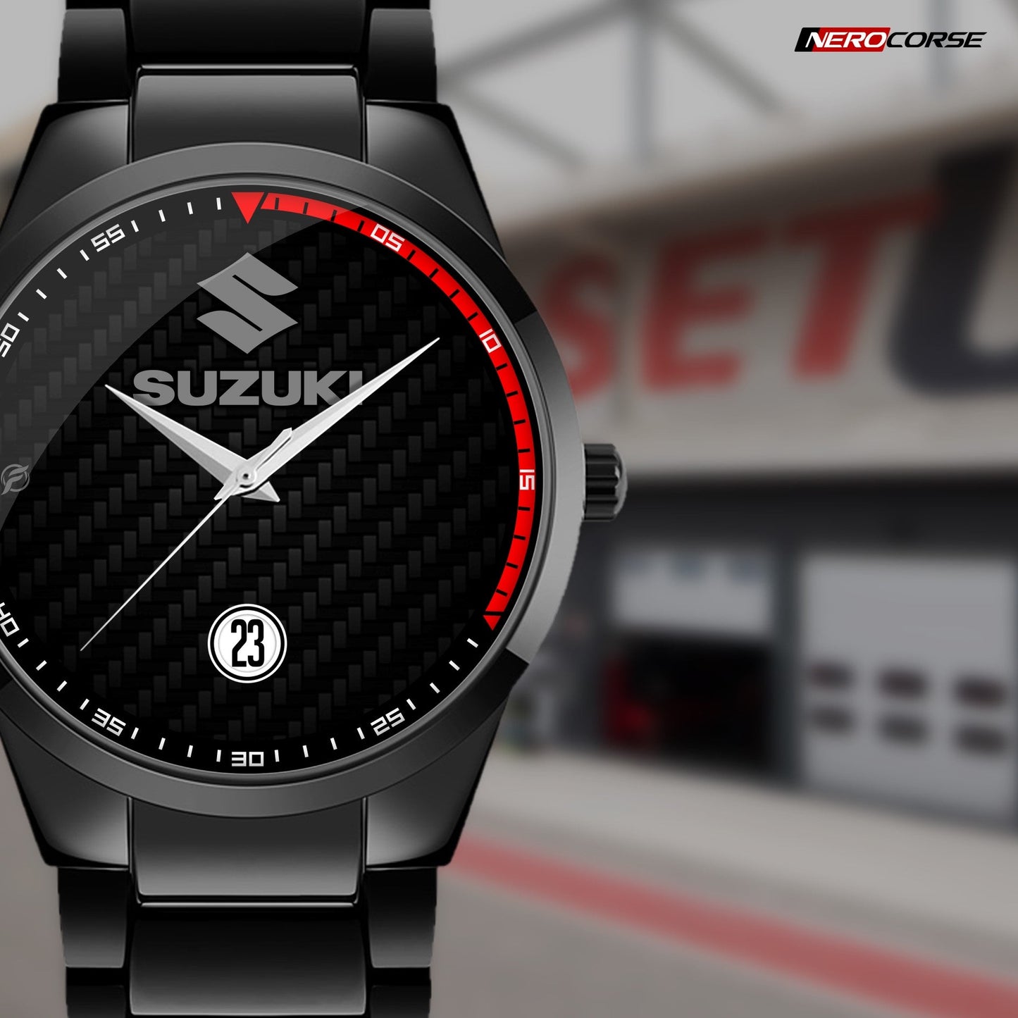 Orologio da polso Carbon Look