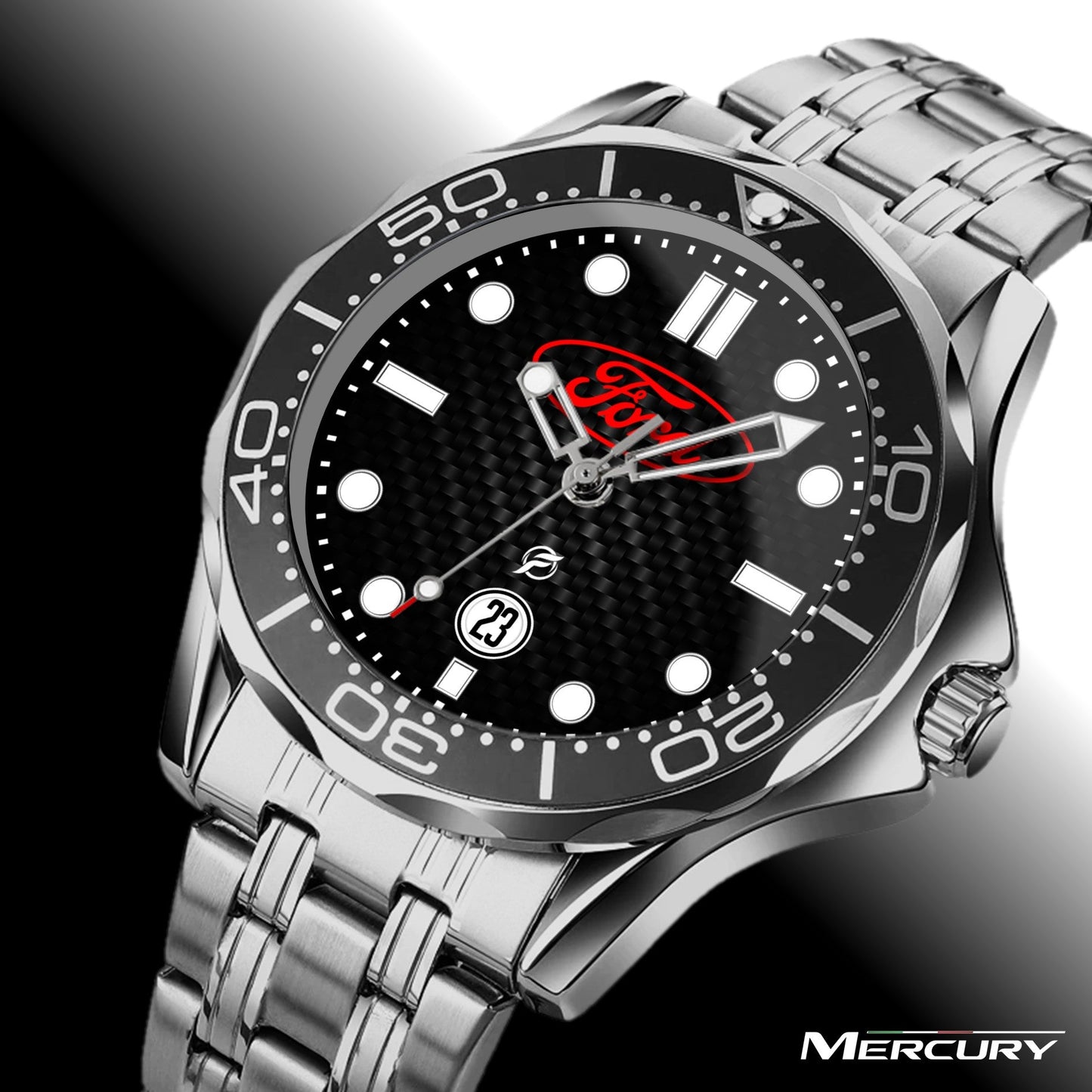 Orologio da polso Carbon Look