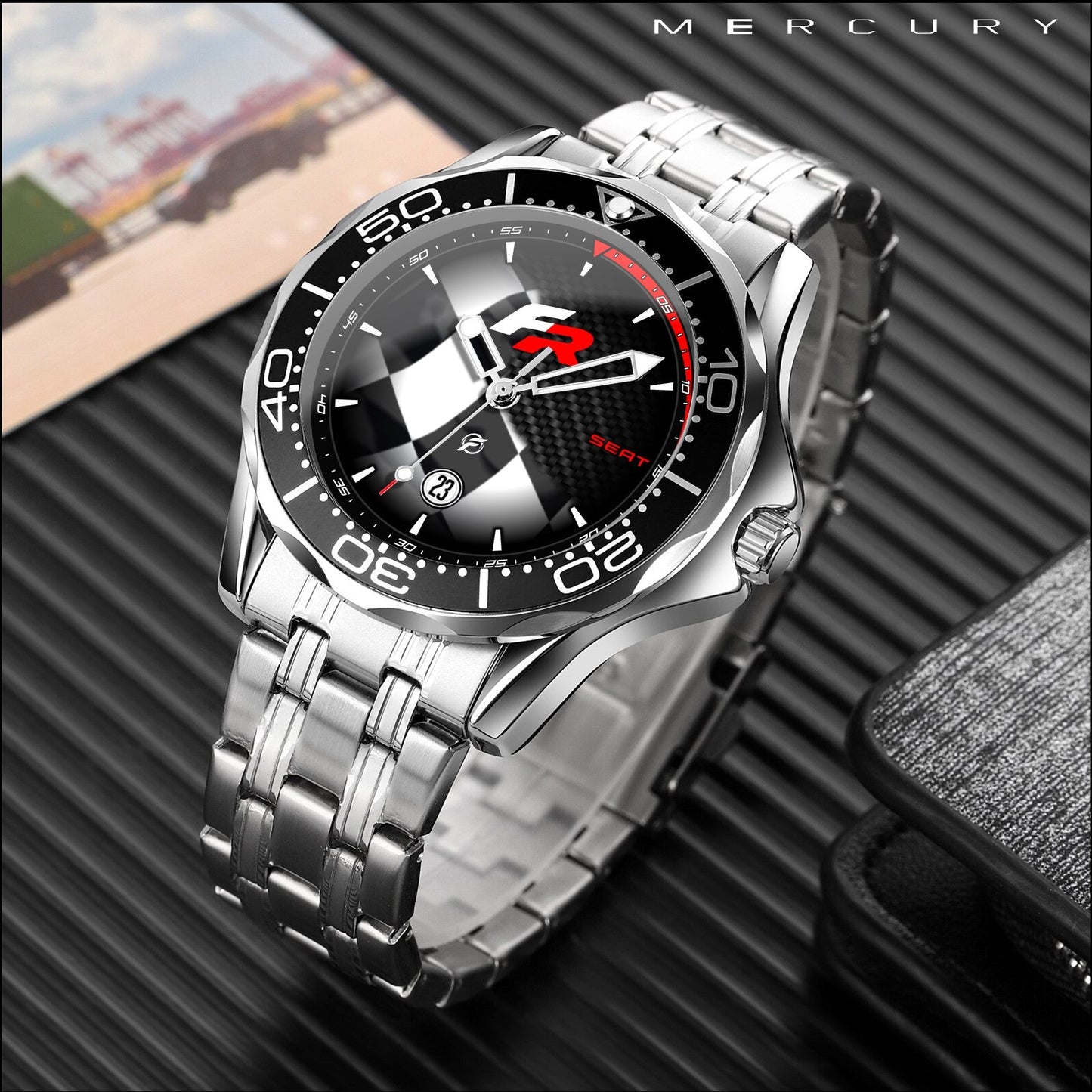 Orologio da polso Checkered
