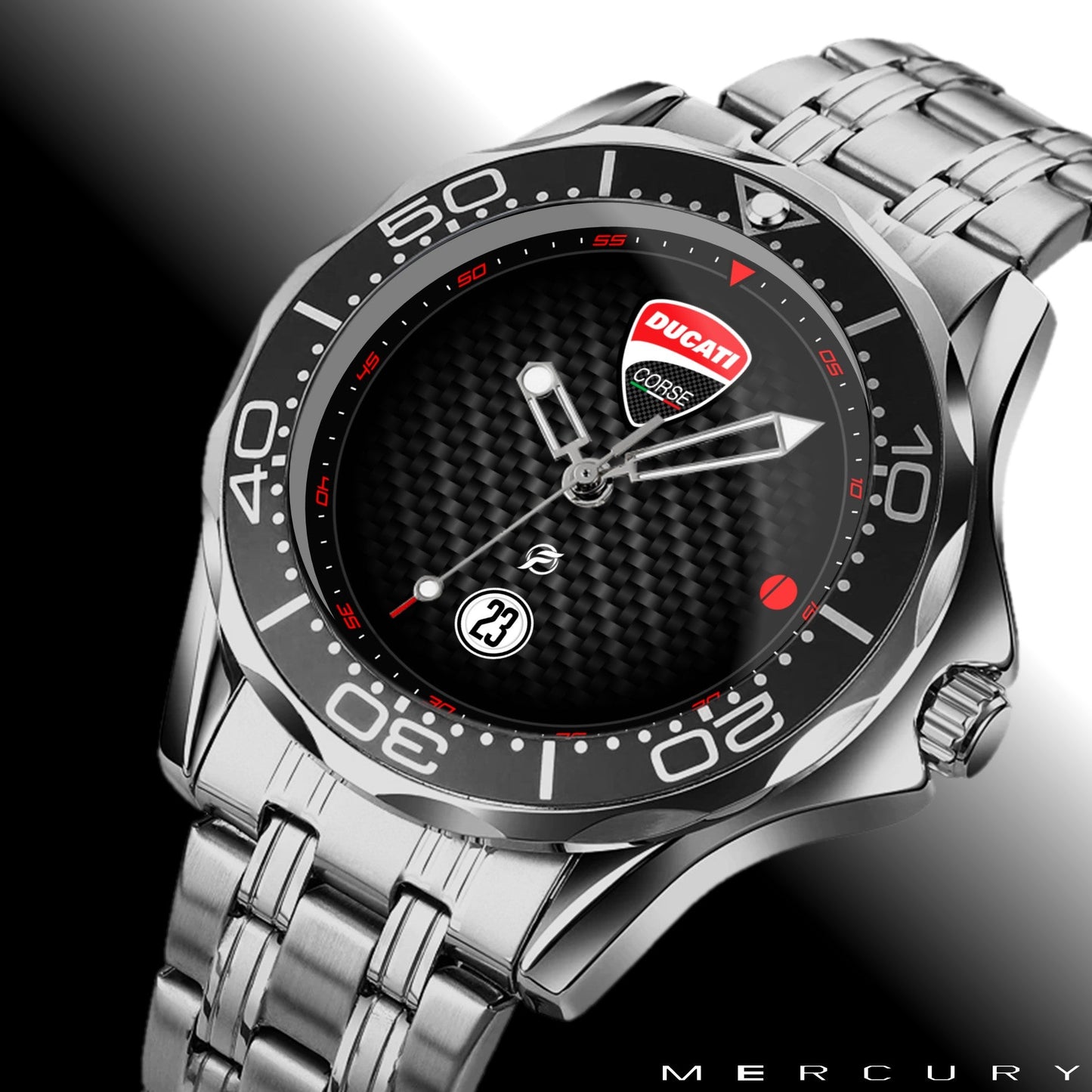Orologio da polso Carbon Look