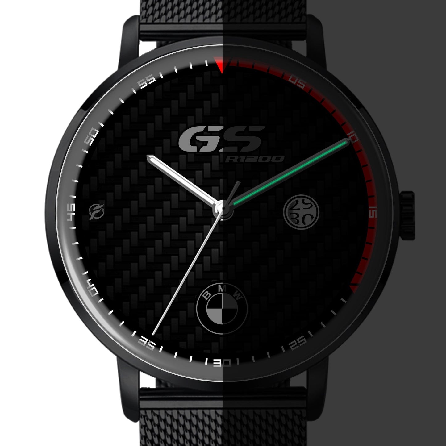 Orologio da polso Carbon Look