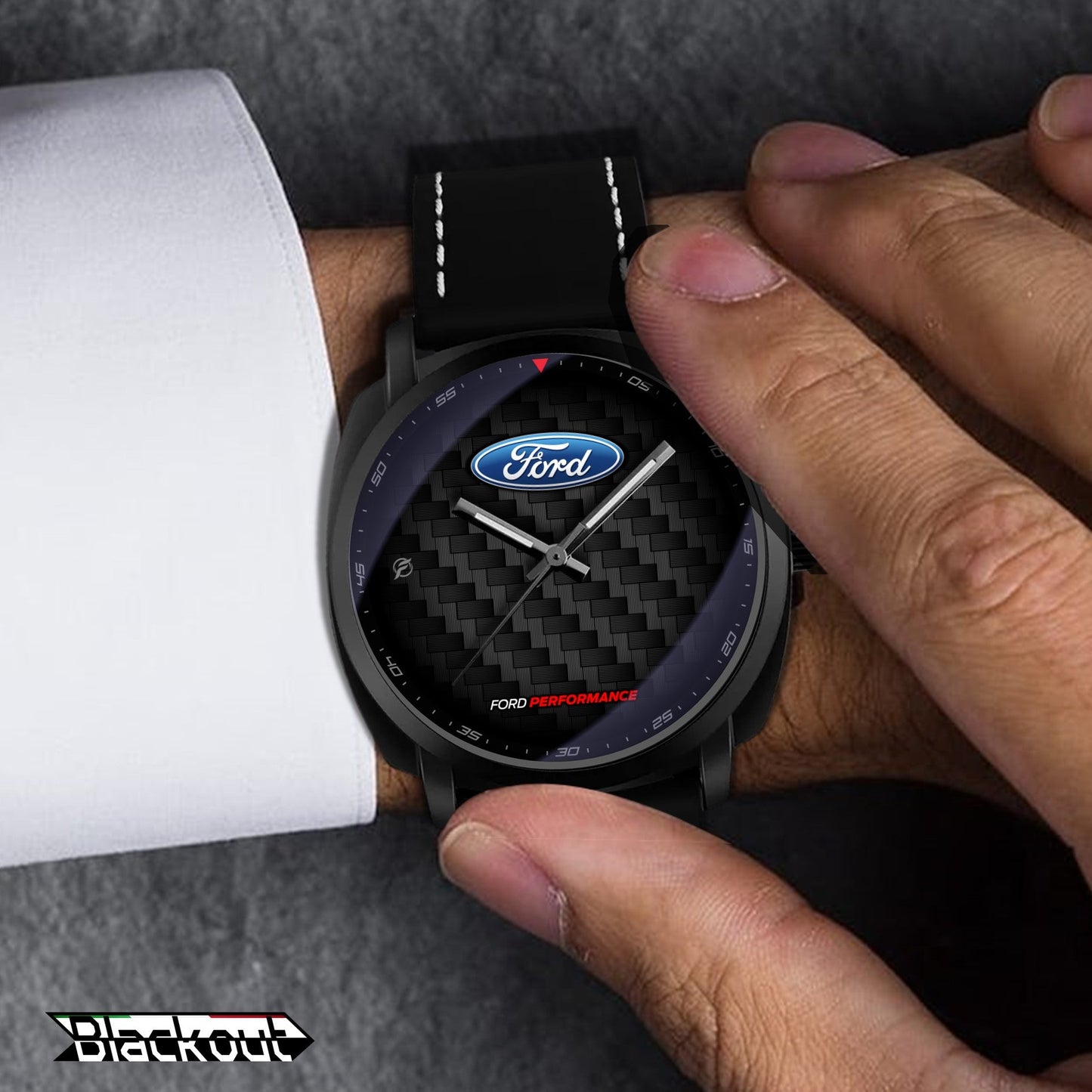 Orologio da polso Carbon Look
