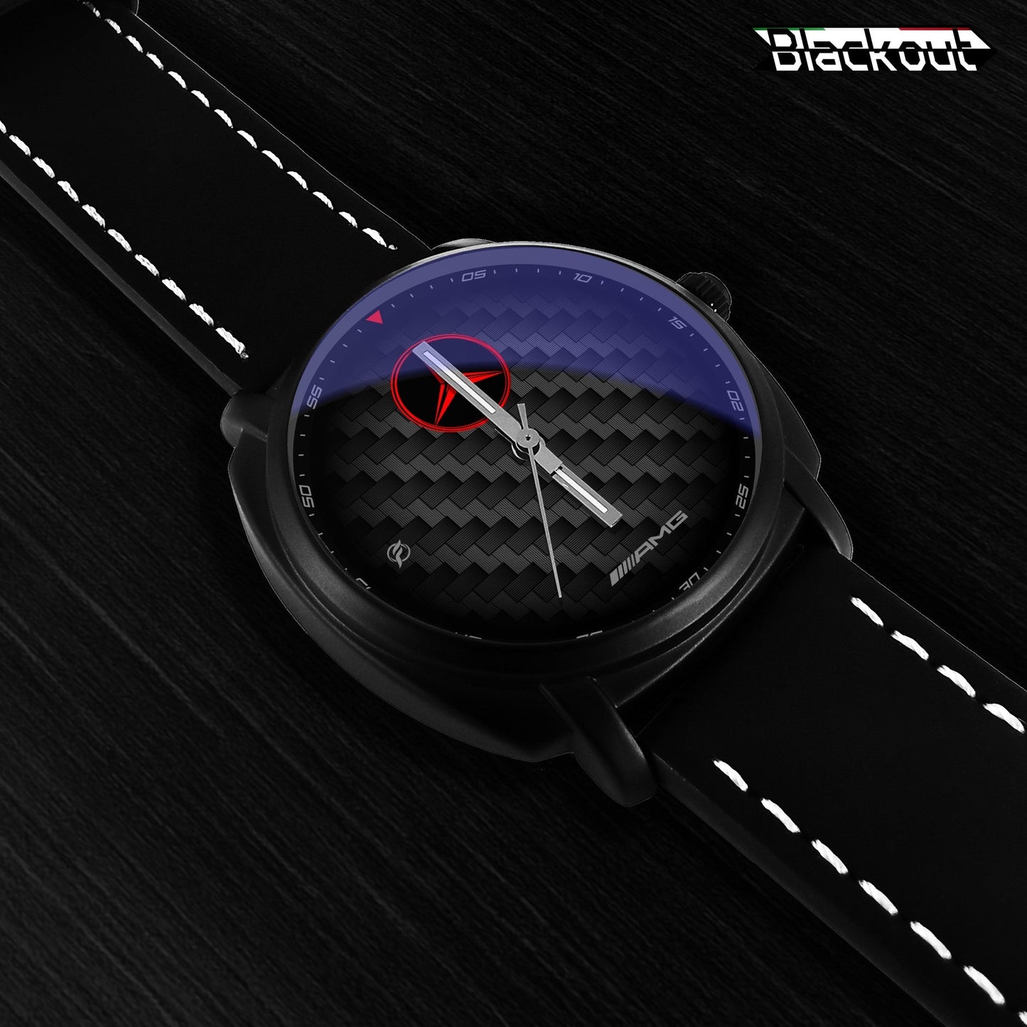 Orologio da polso Carbon Look