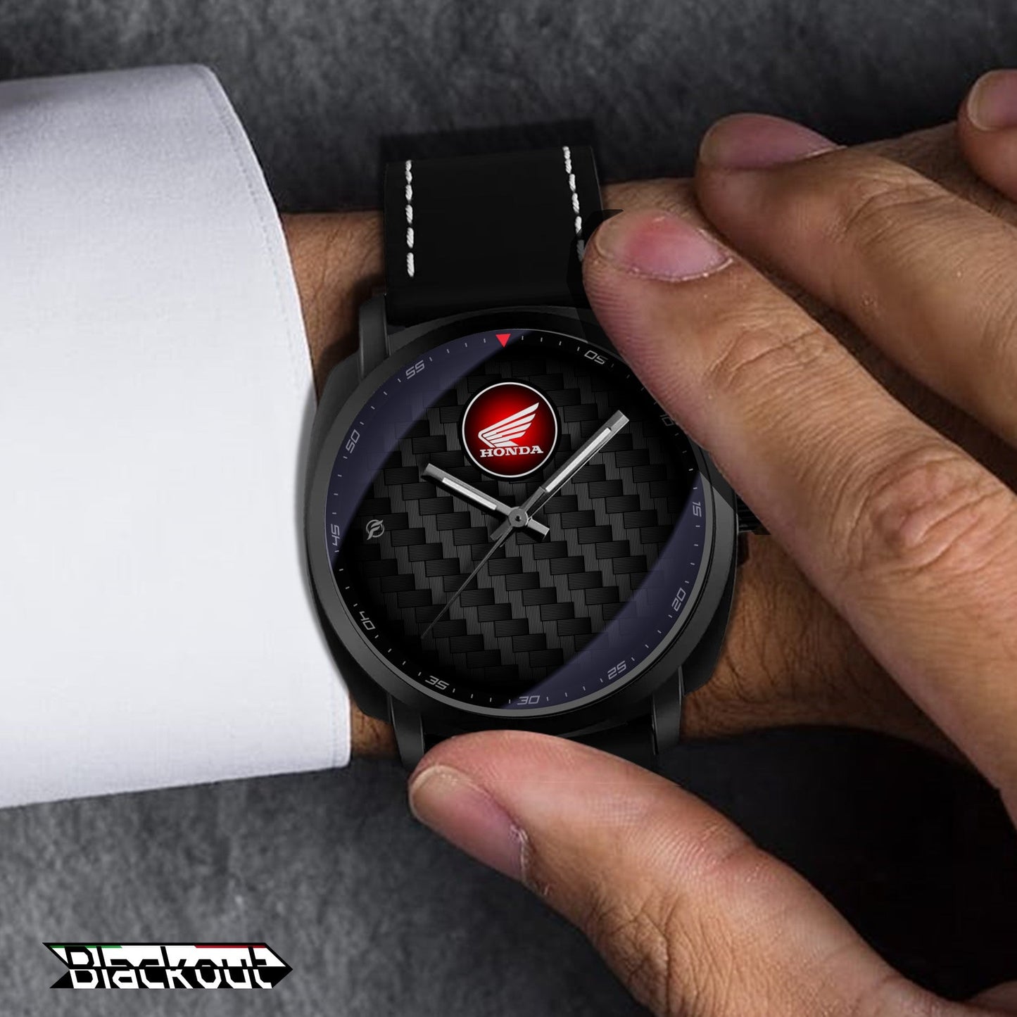 Orologio da polso Carbon Look
