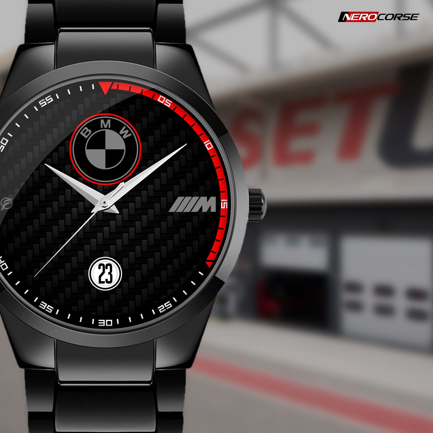Orologio da polso Carbon Look