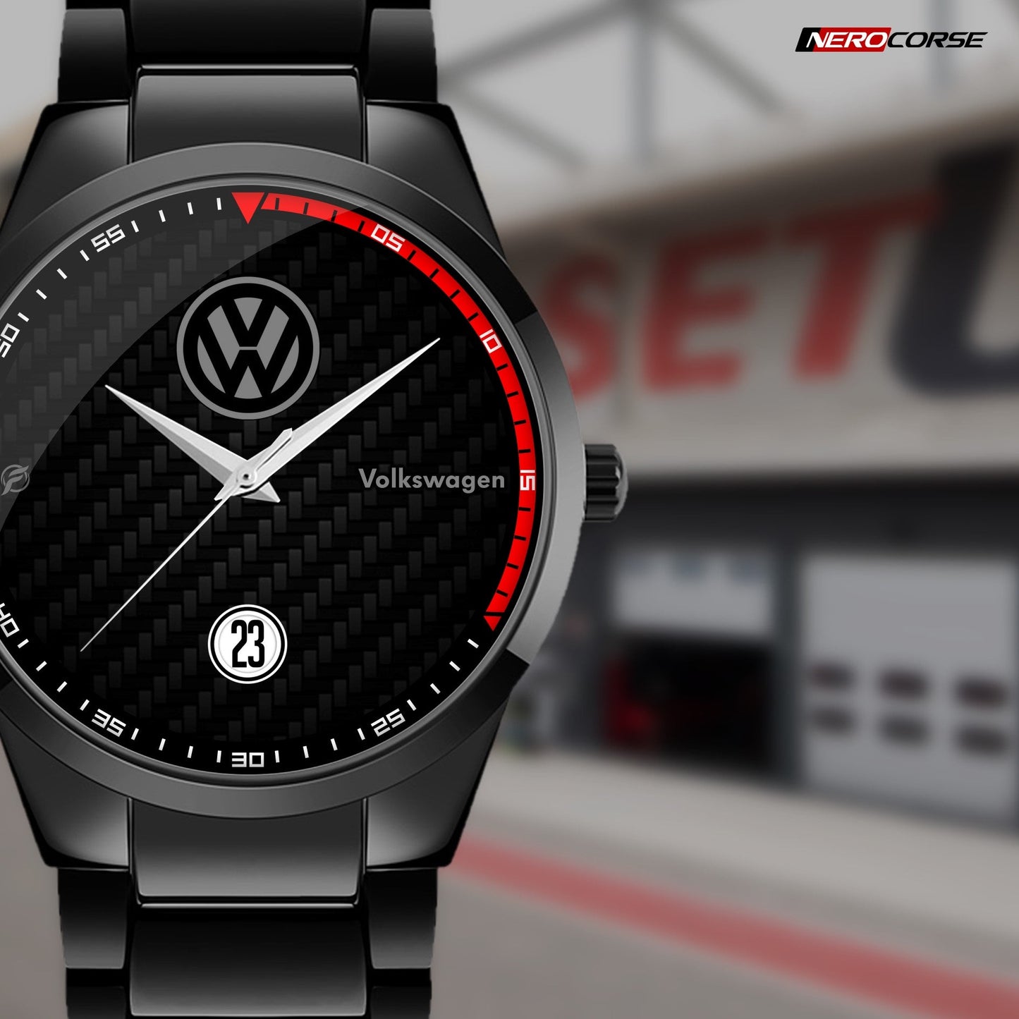 Orologio da polso Carbon Look