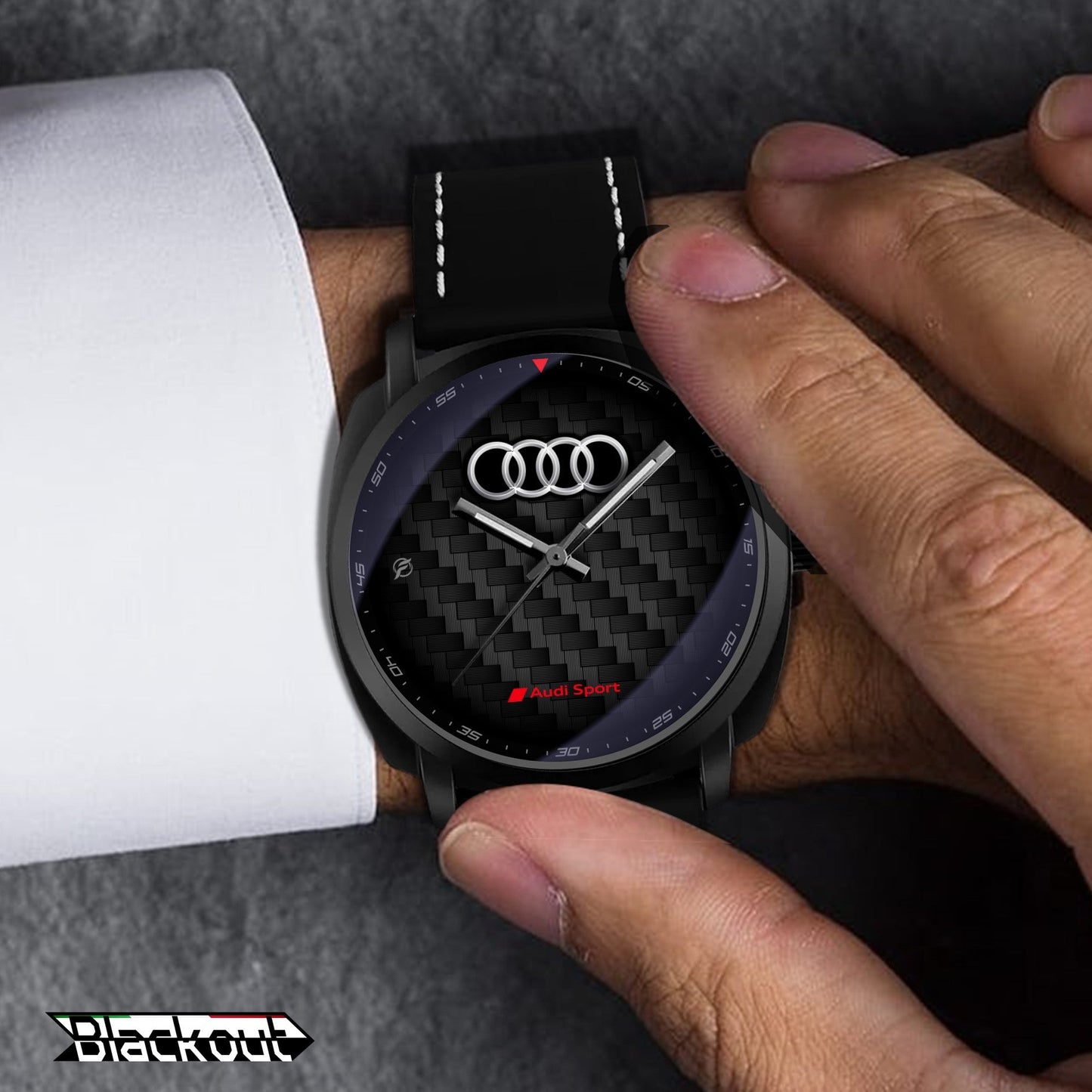 Orologio da polso Carbon Look