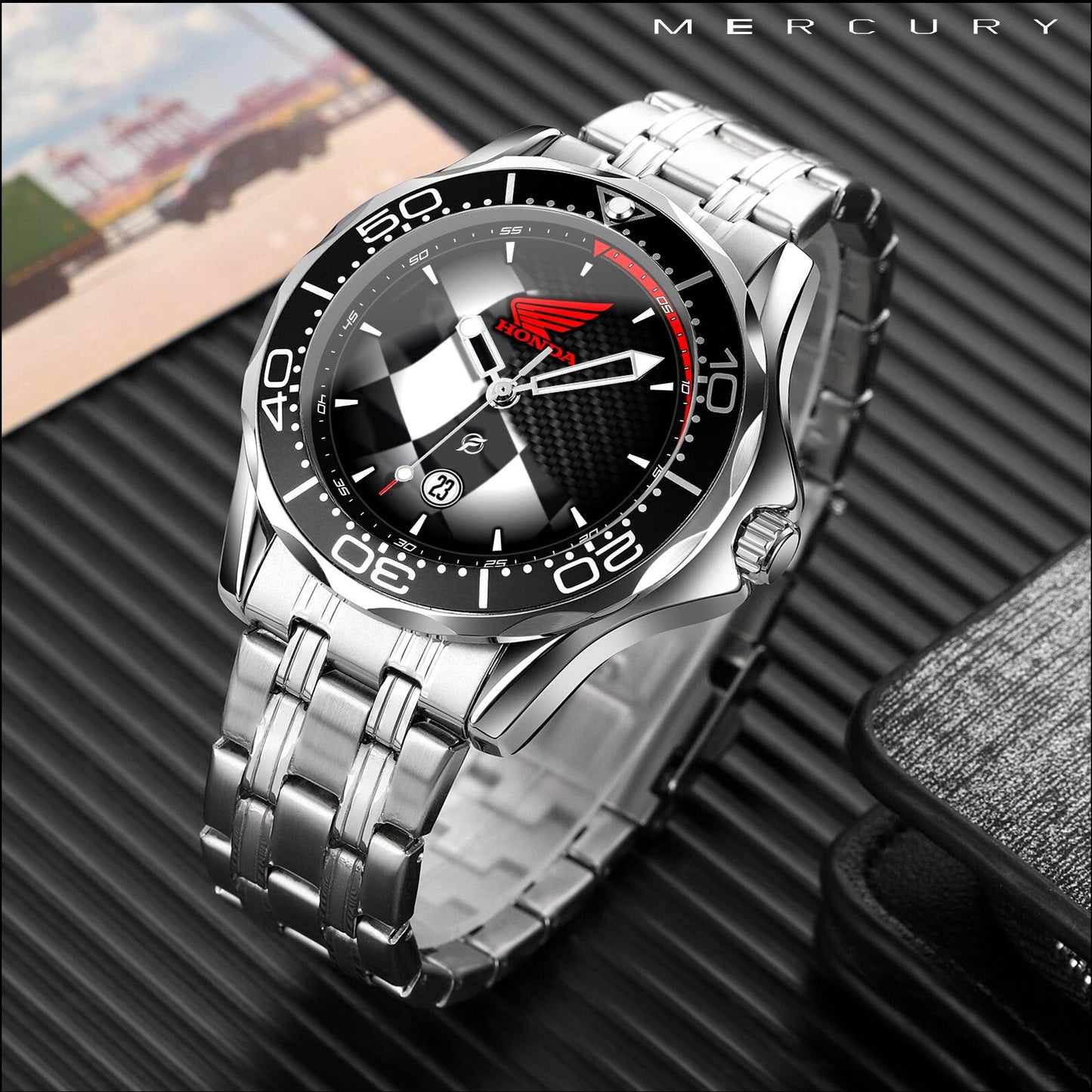 Orologio da polso Checkered