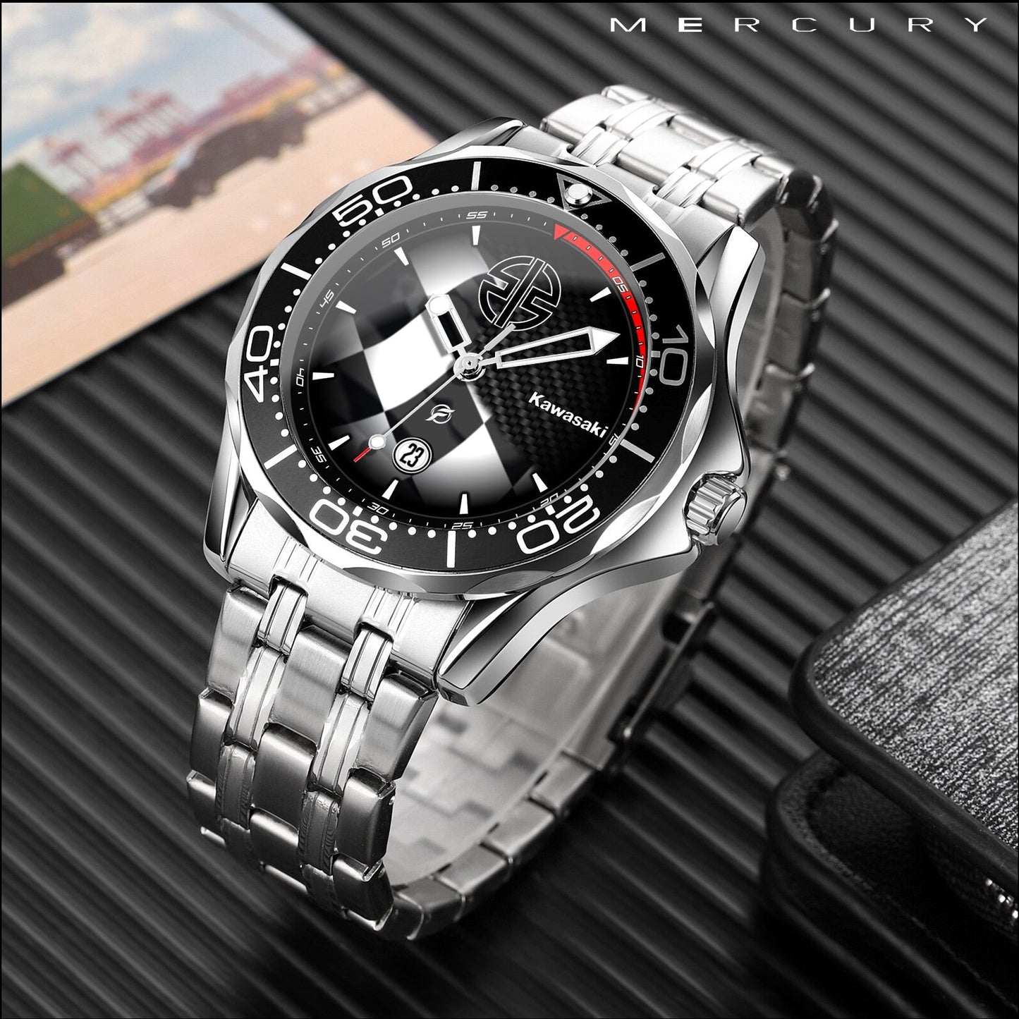 Orologio da polso Checkered