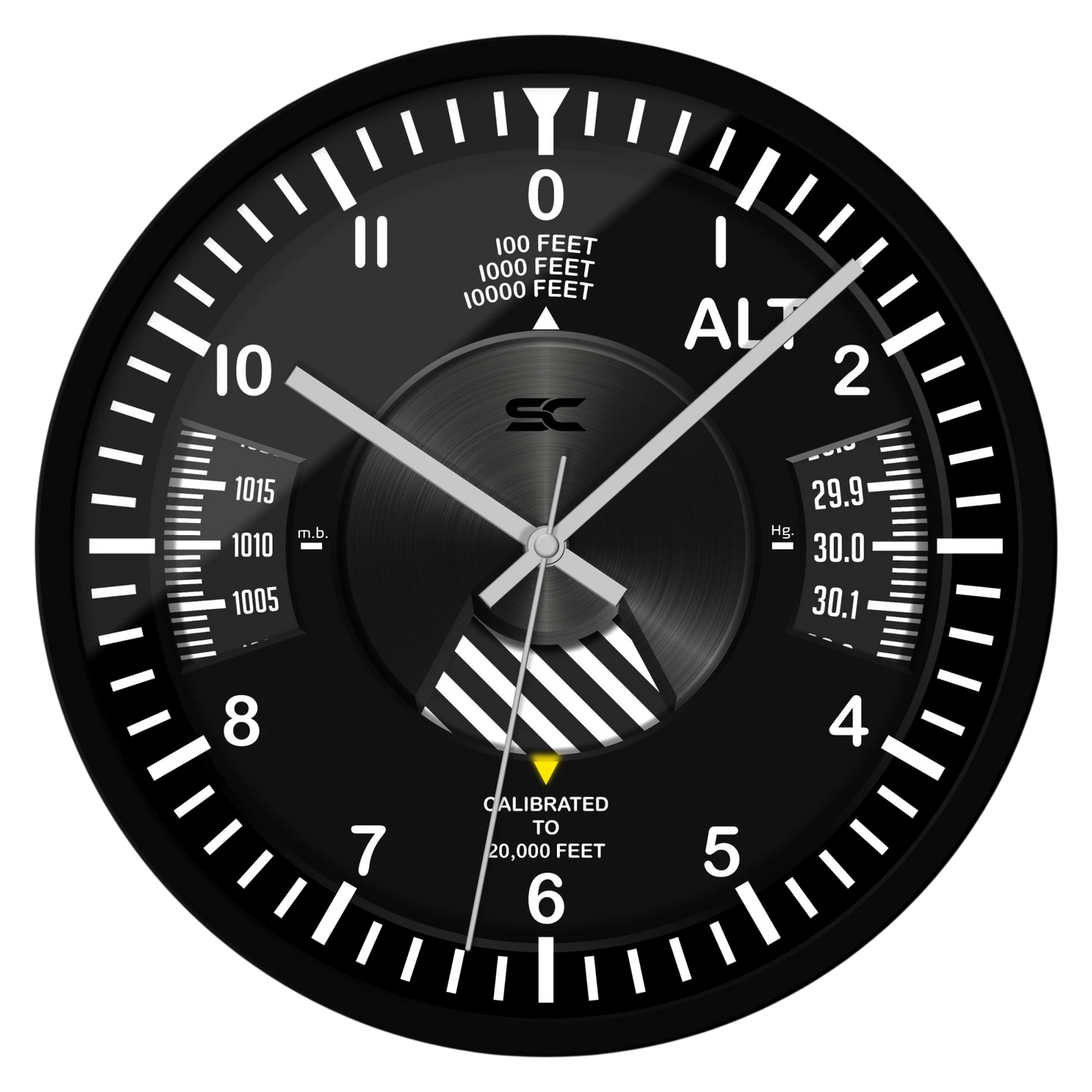 Orologio da Parete 30cm - Altimetro