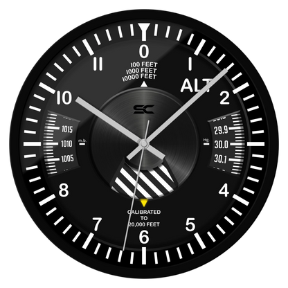 Orologio da Parete 30cm - Altimetro