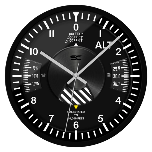 Orologio da Parete 30cm - Altimetro