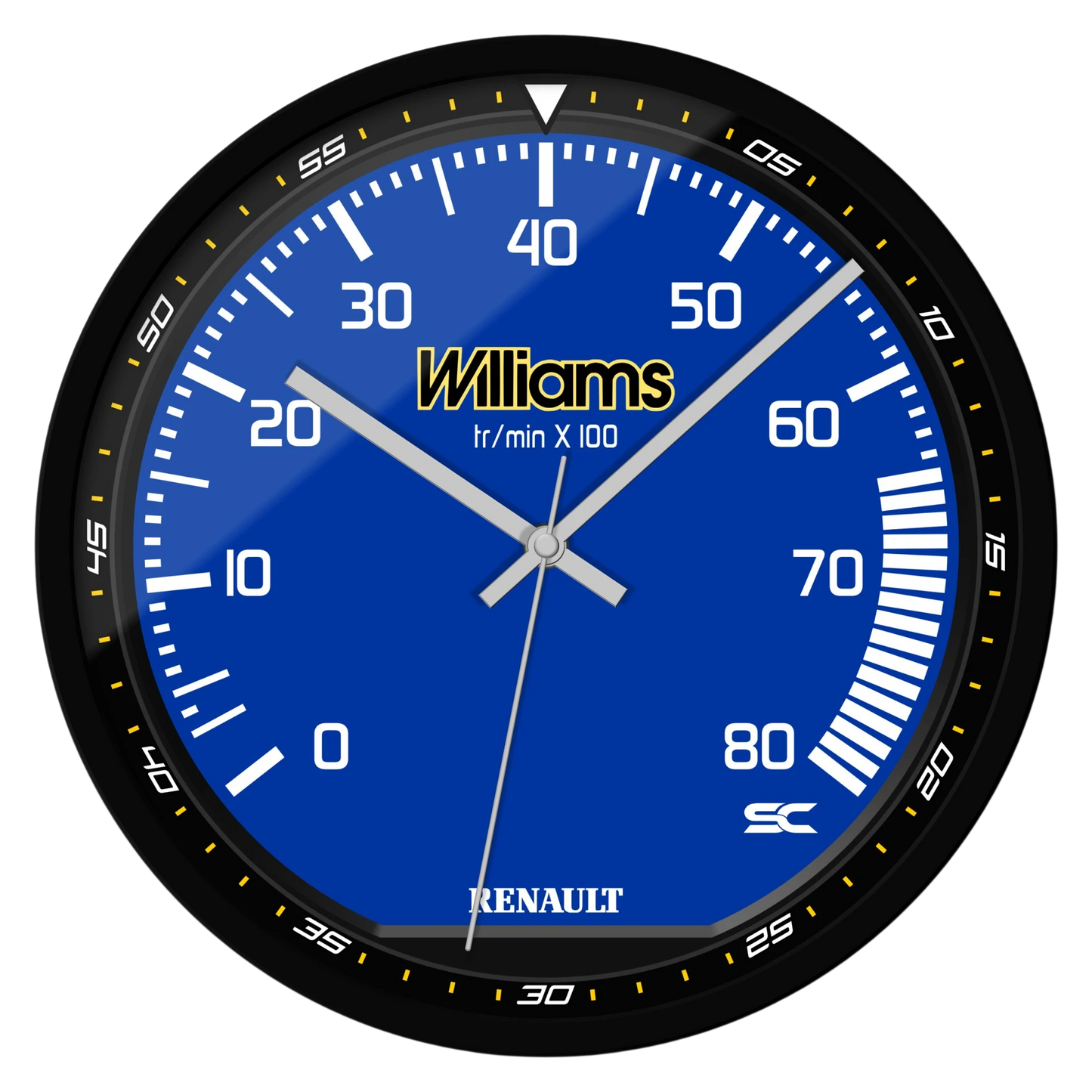 Orologio da Parete 30cm - Contagiri Clio Williams