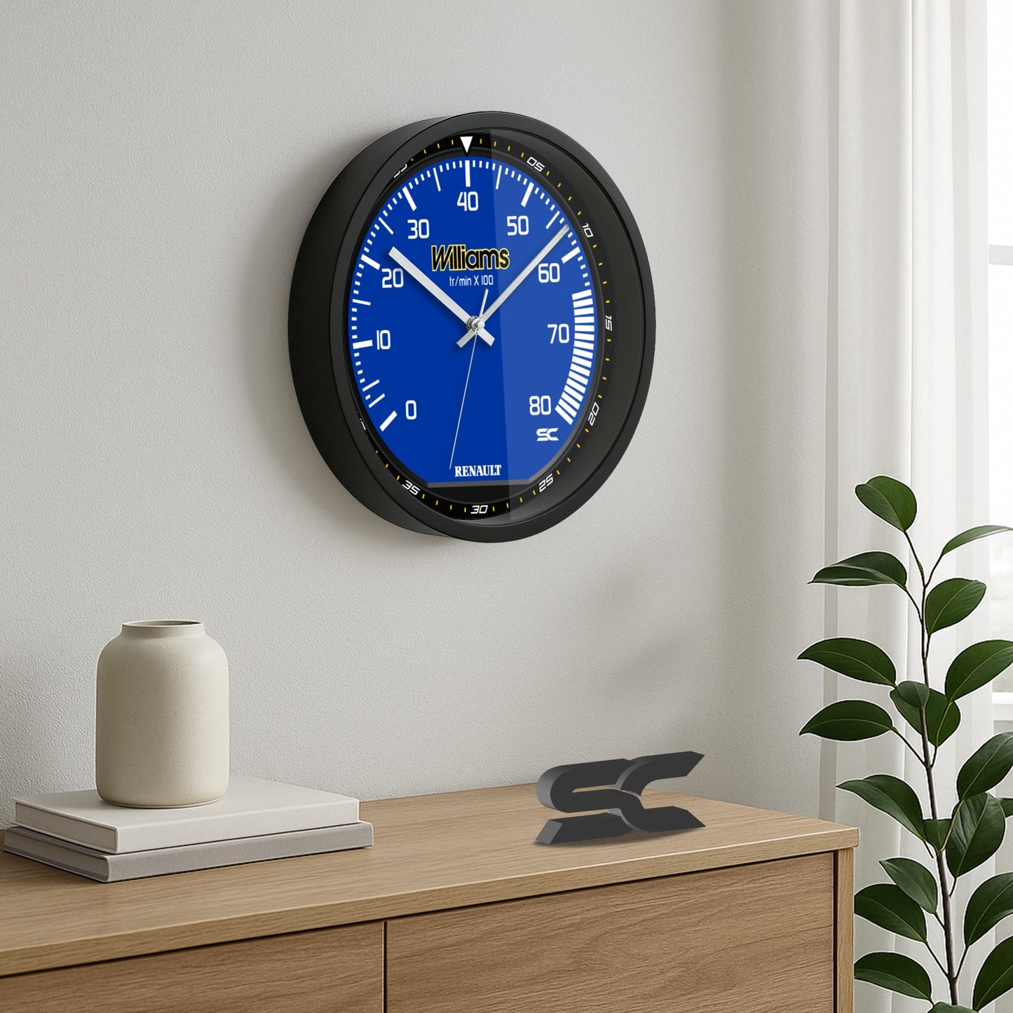 Orologio da Parete 30cm - Contagiri Clio Williams