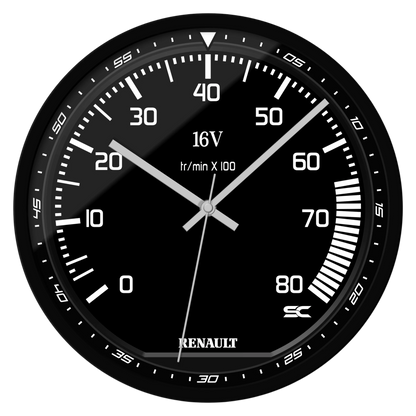 Orologio da Parete 30cm - Contagiri Clio 16V