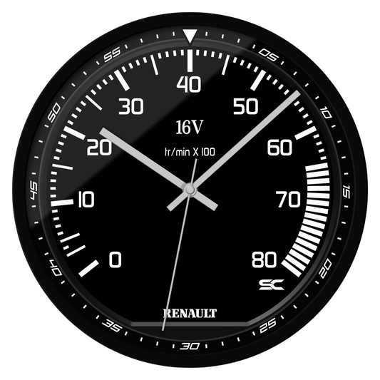Orologio da Parete 30cm - Contagiri Clio 16V