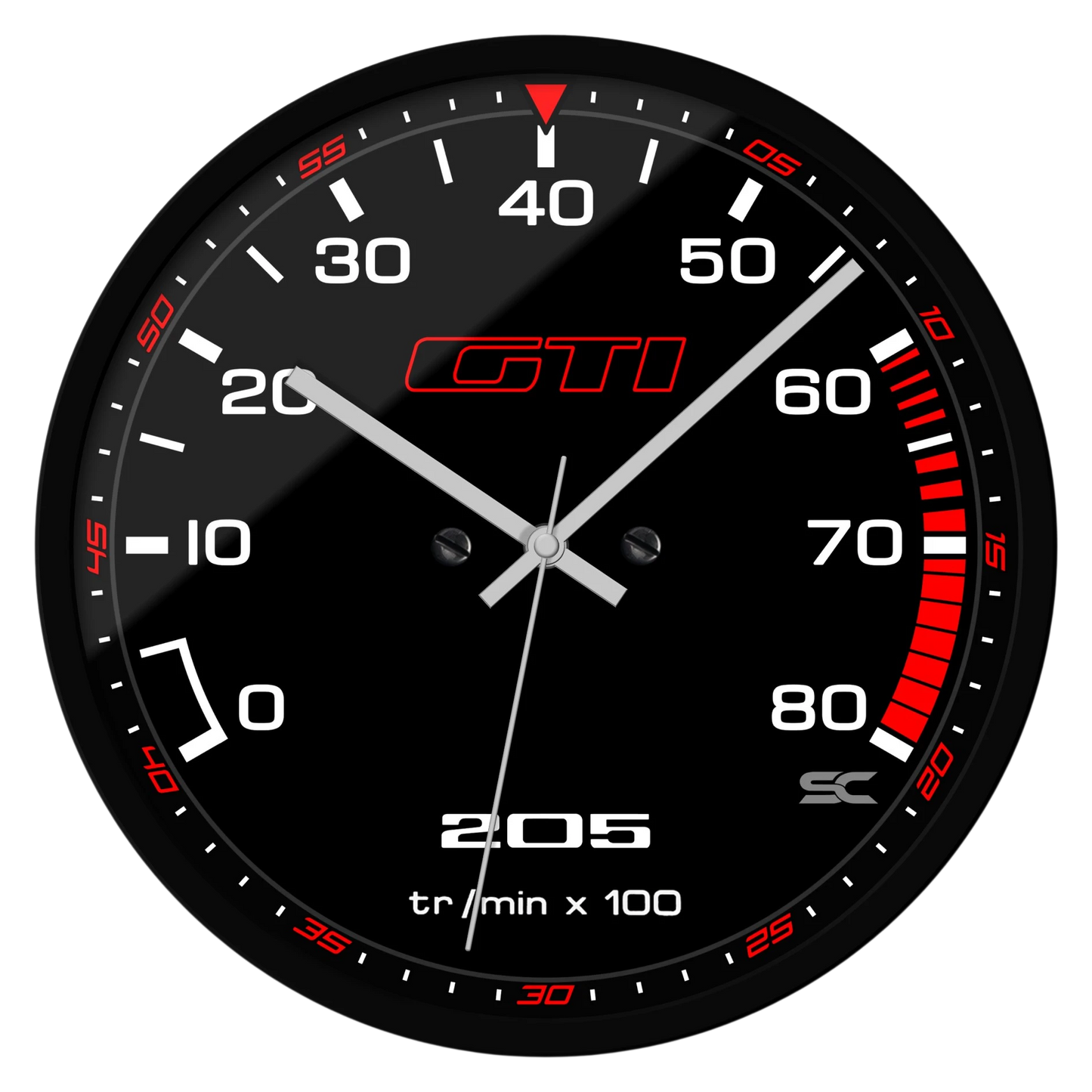 Orologio da Parete 30cm - Contagiri 205 GTI