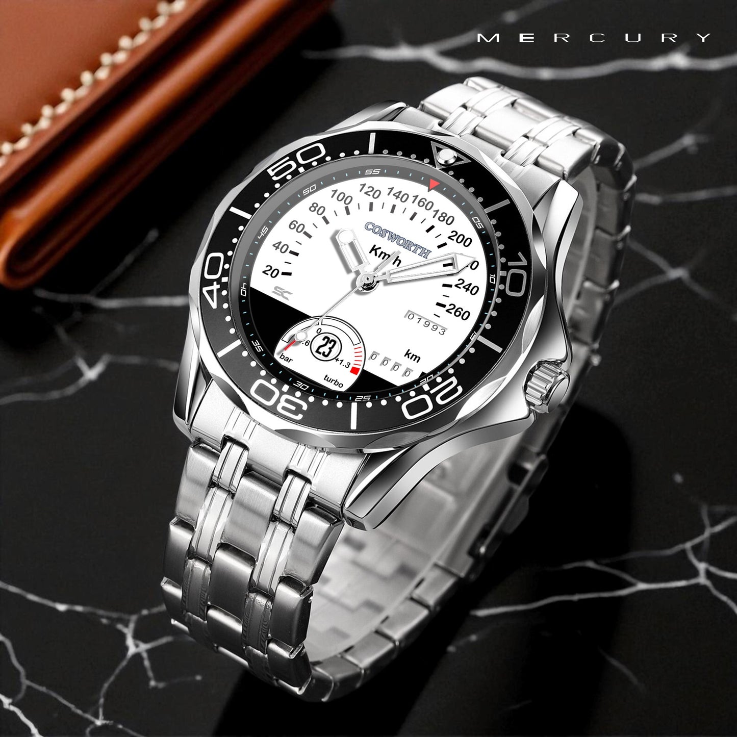 Orologio da Polso con ContaKM Cosworth