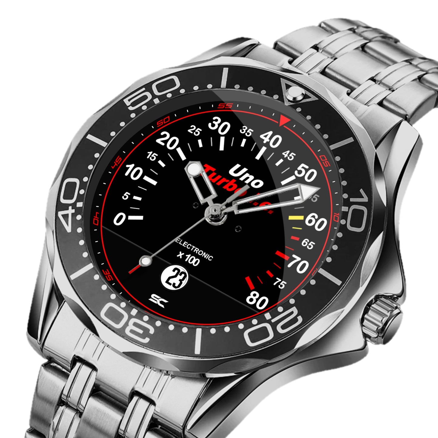 Orologio da Polso con Contagiri Uno Turbo Mk1