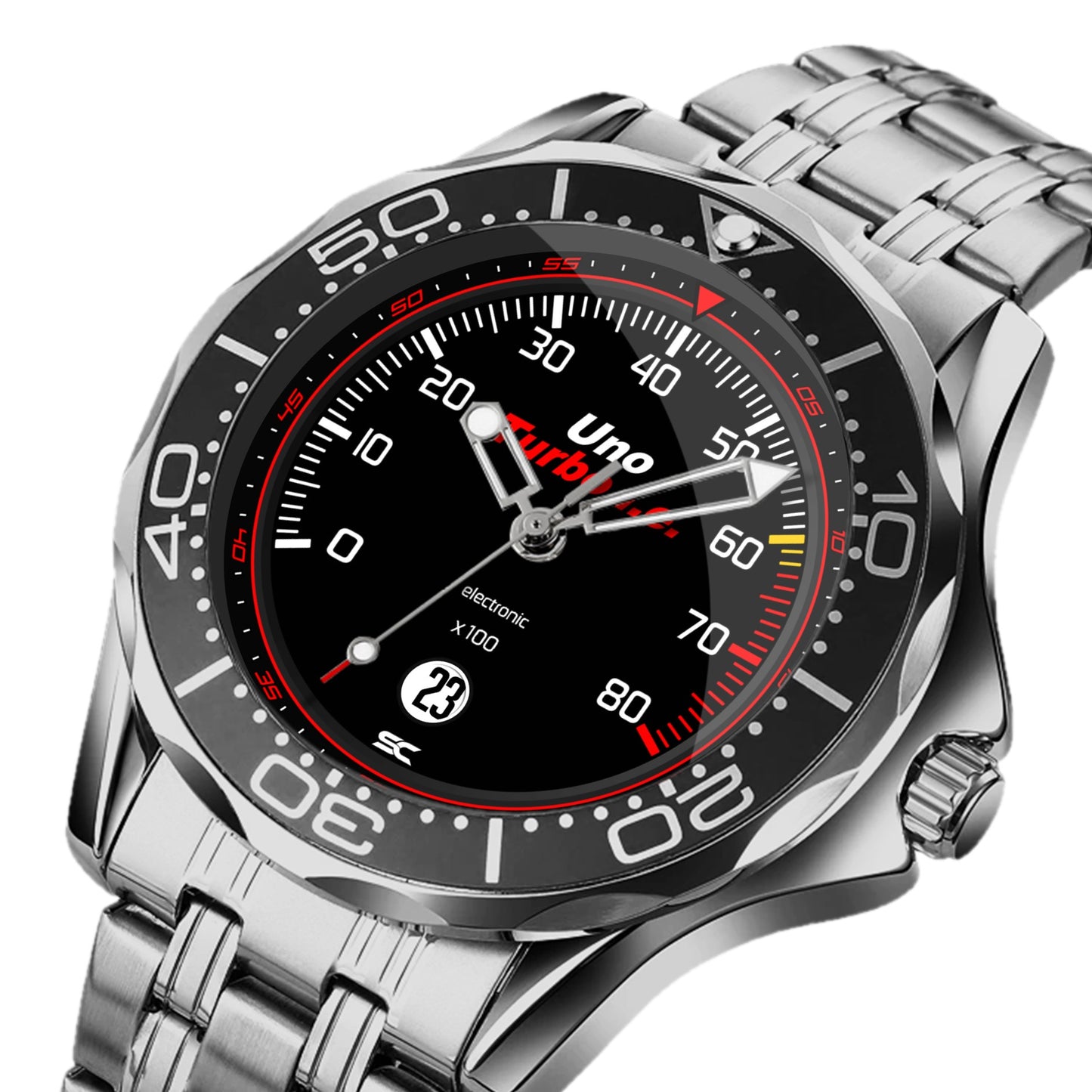 Orologio da Polso con Contagiri Uno Turbo Mk2