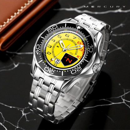 Orologio da Polso con Contagiri Race Giallo