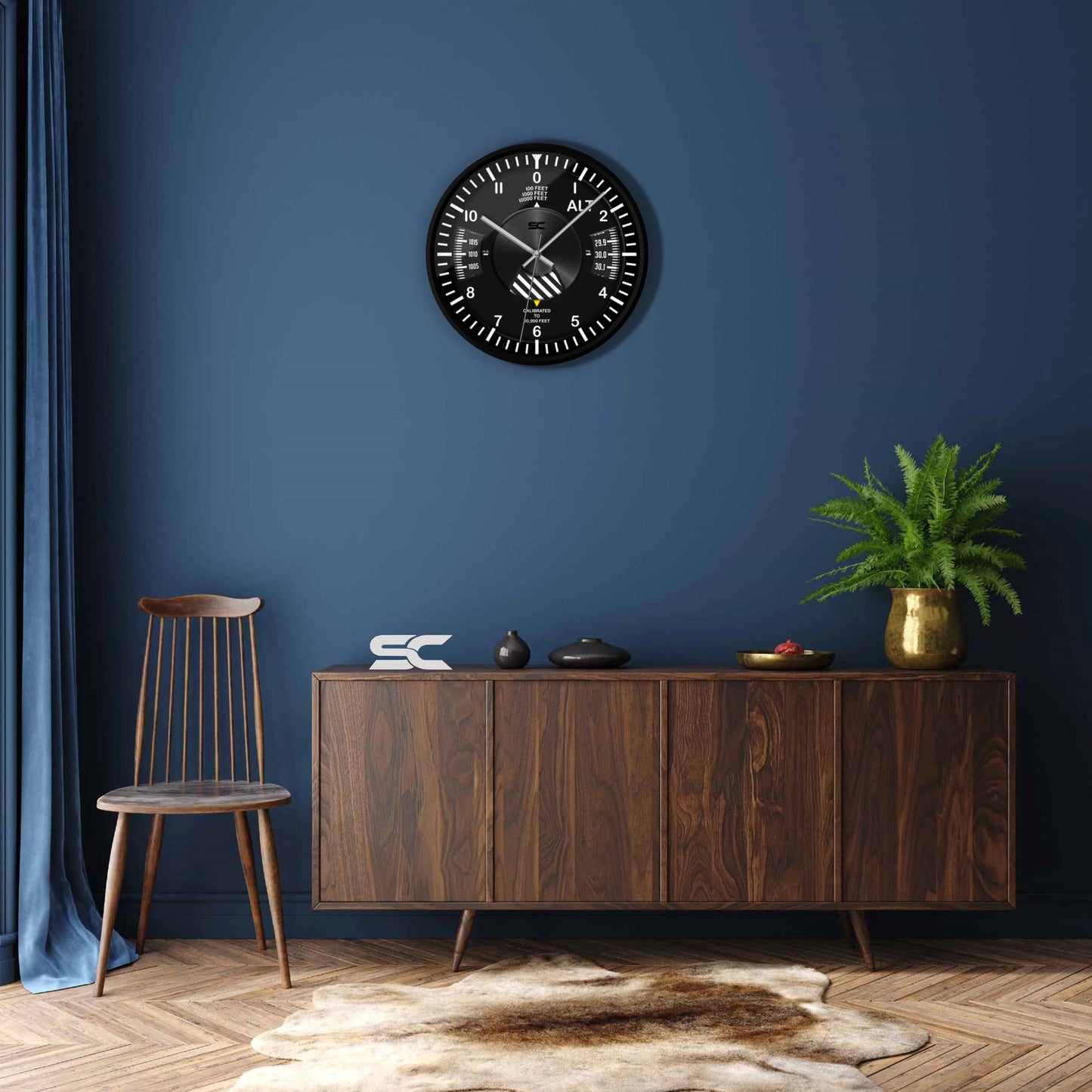 Orologio da Parete 30cm - Altimetro