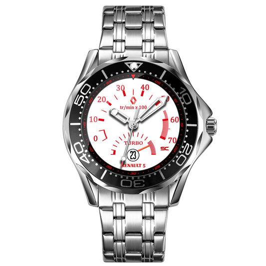 Orologio da Polso con Contagiri R5 GT Turbo Edizione Bianca