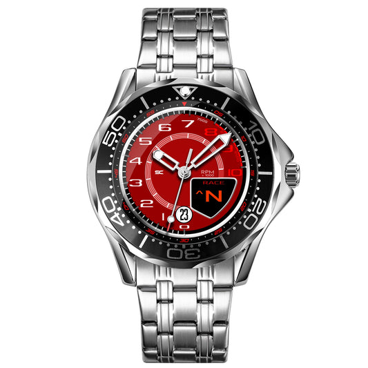 Orologio da Polso con Contagiri Race Rosso